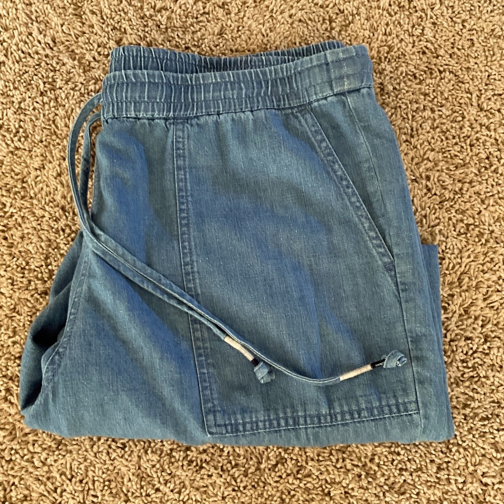 J. Crew Drawstring Waist Pants, Women’s Sz L